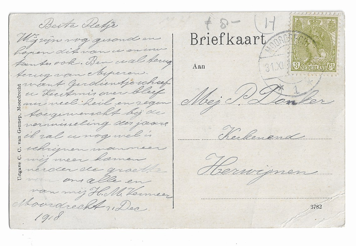 Moordrecht, groet uit Kerkstraat