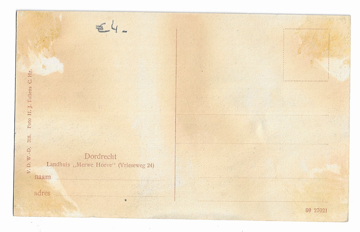 Dordrecht, Landhuis ,,Merwe Hoeve"