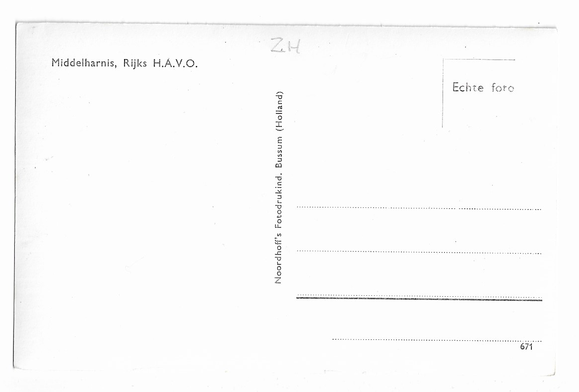 Middelharnis, Rijks H.A.V.O