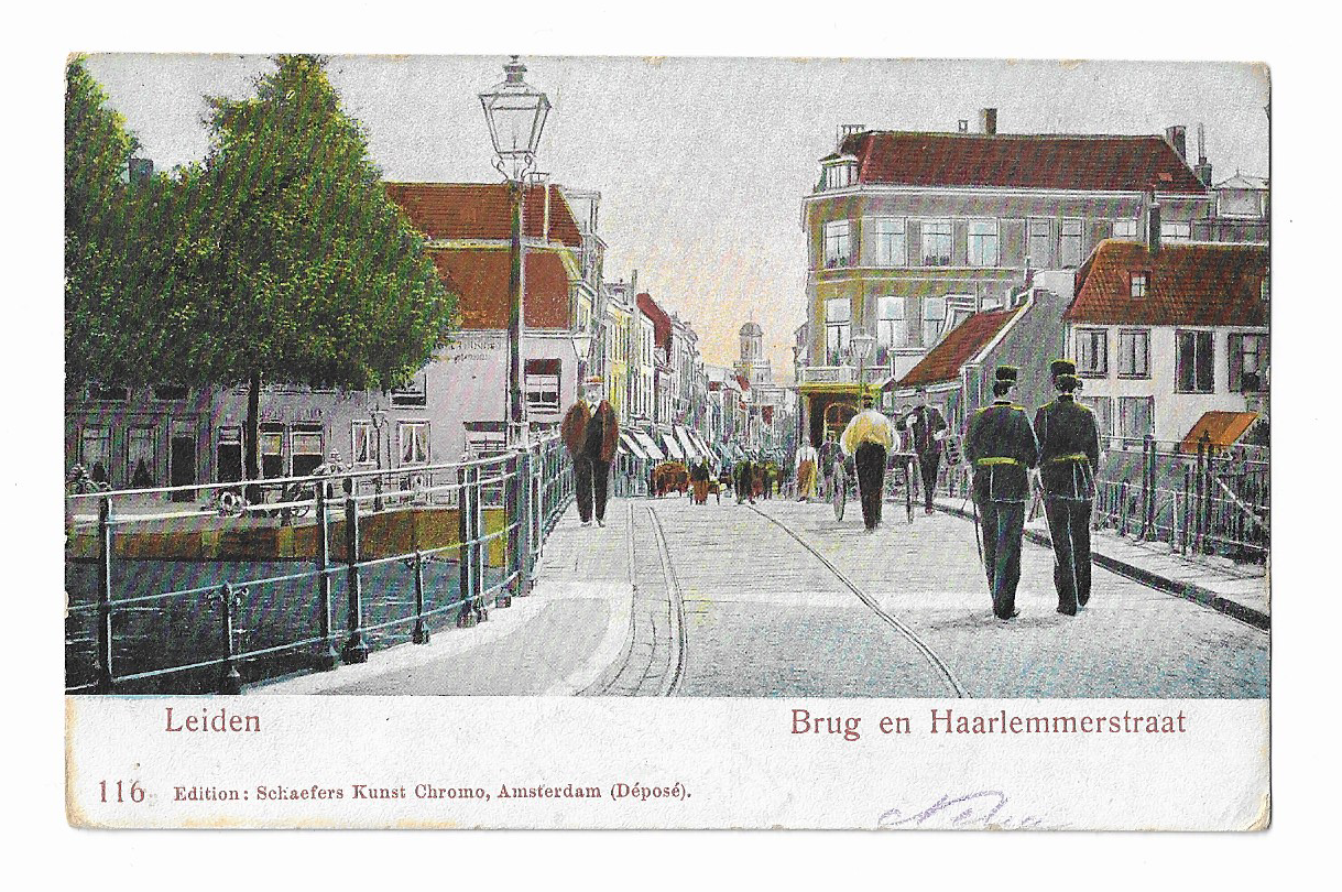Leiden, Brug en Haarlemmerstraat