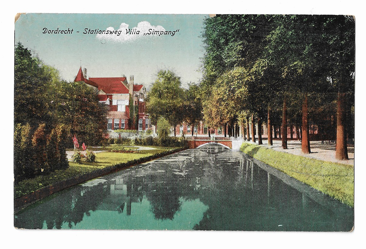 Dordrecht  Stationsweg Villa ,,Simpang"