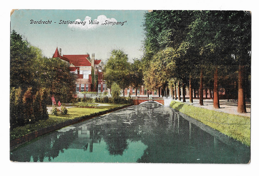 Dordrecht  Stationsweg Villa ,,Simpang"