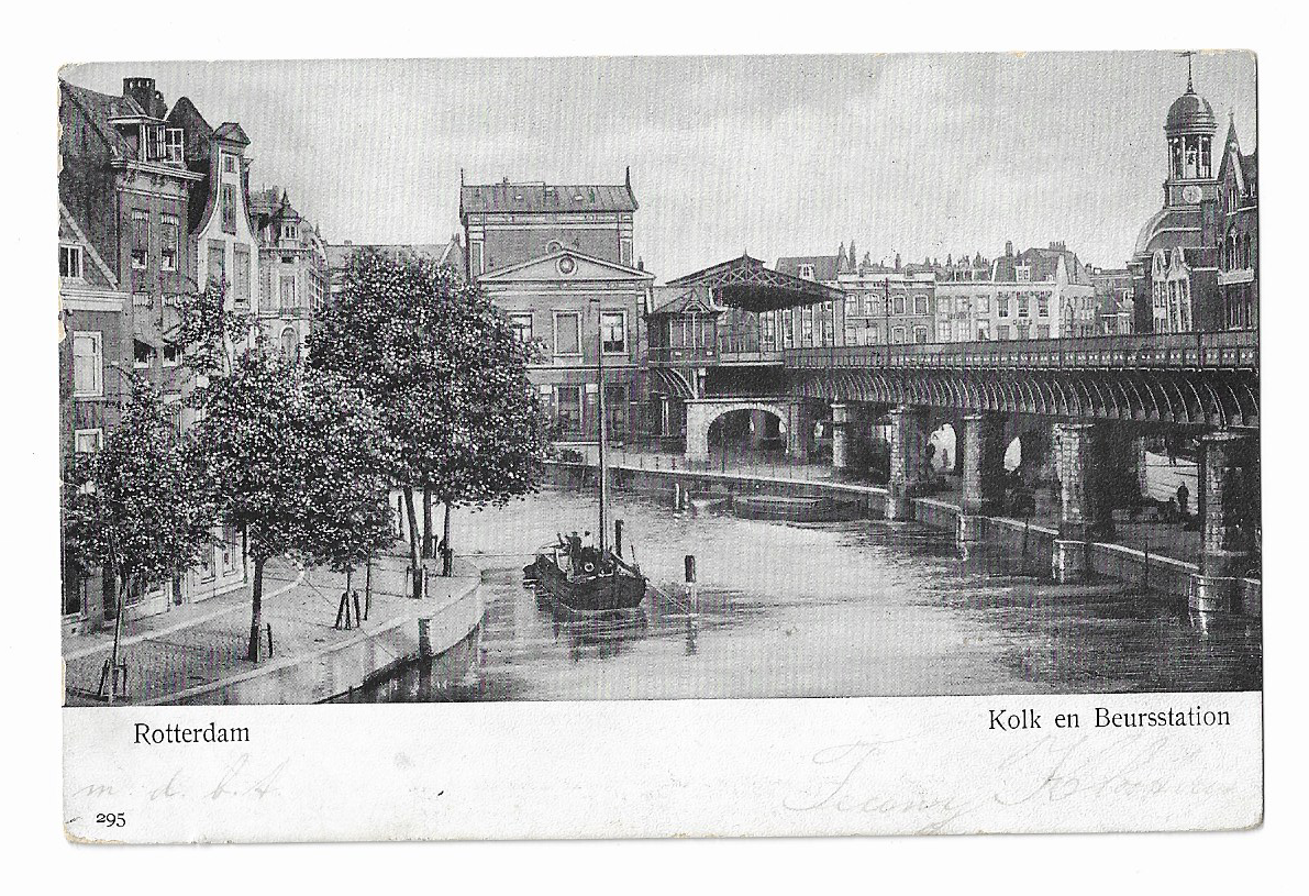 Rotterdam, Kolk en Beursstation