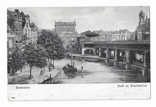 Rotterdam, Kolk en Beursstation