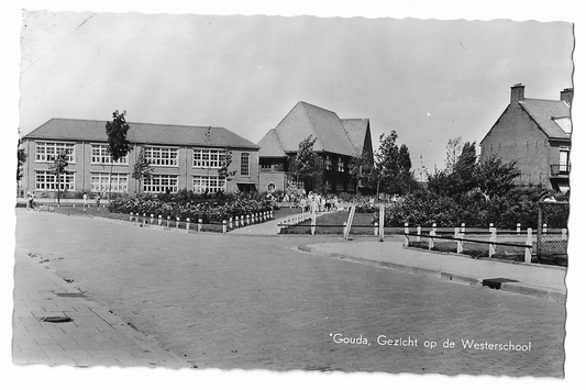 Gouda, Gezicht op de Westerschool