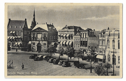 Gouda, Markt met Waag