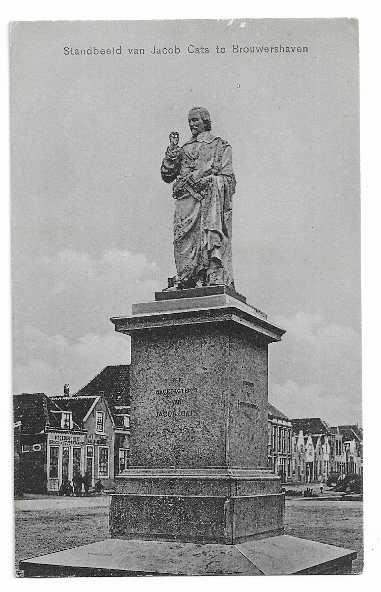 Brouwershaven, Standbeeld van Jacob Cats