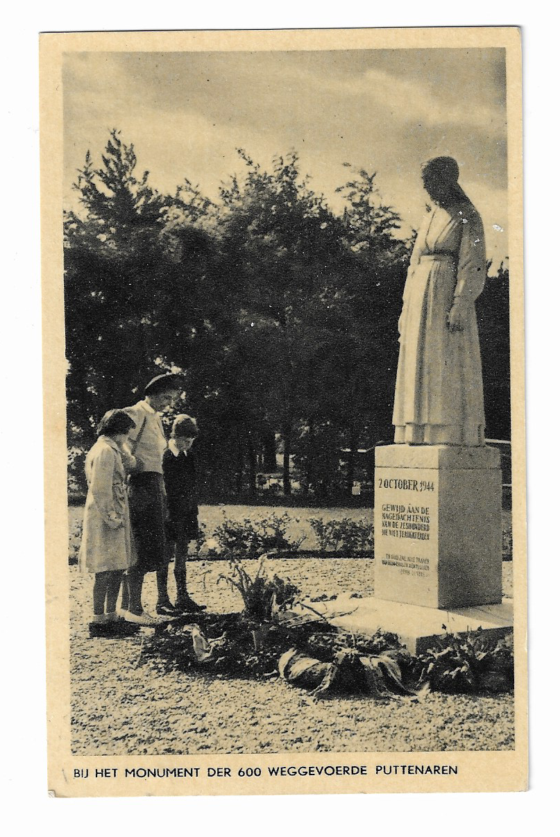 Putten, bij het Monument der 600 weggevoerde Puttenaren