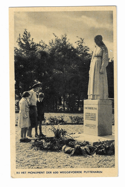 Putten, bij het Monument der 600 weggevoerde Puttenaren