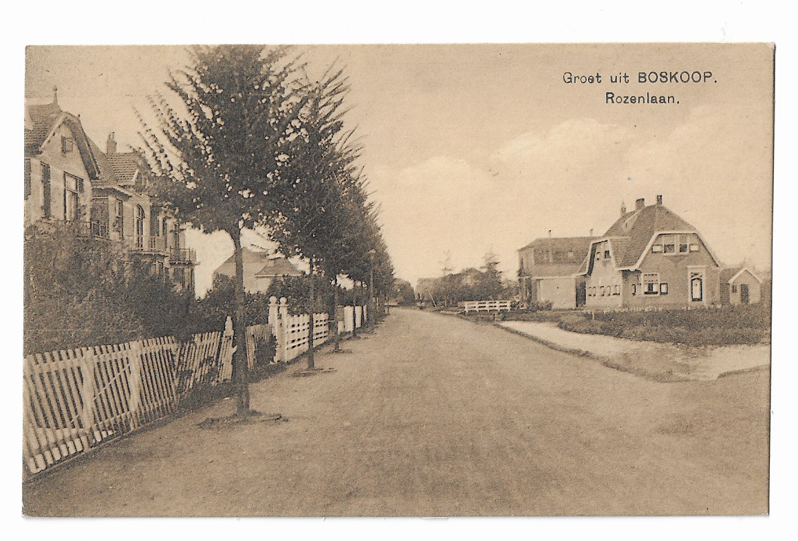 Boskoop, Groet uit Rozenlaan