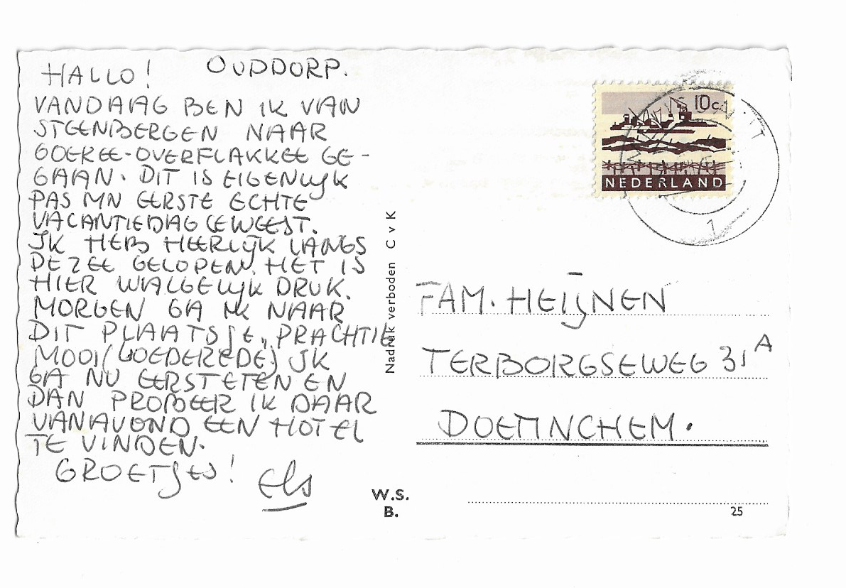 Goedereede, Gezicht op
