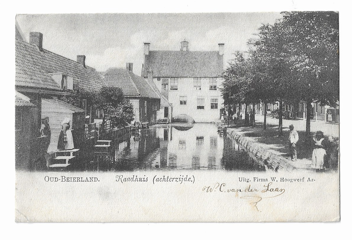 Oud Beierland, Raadhuis(achterzijde)