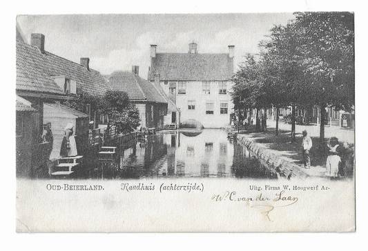 Oud Beierland, Raadhuis(achterzijde)
