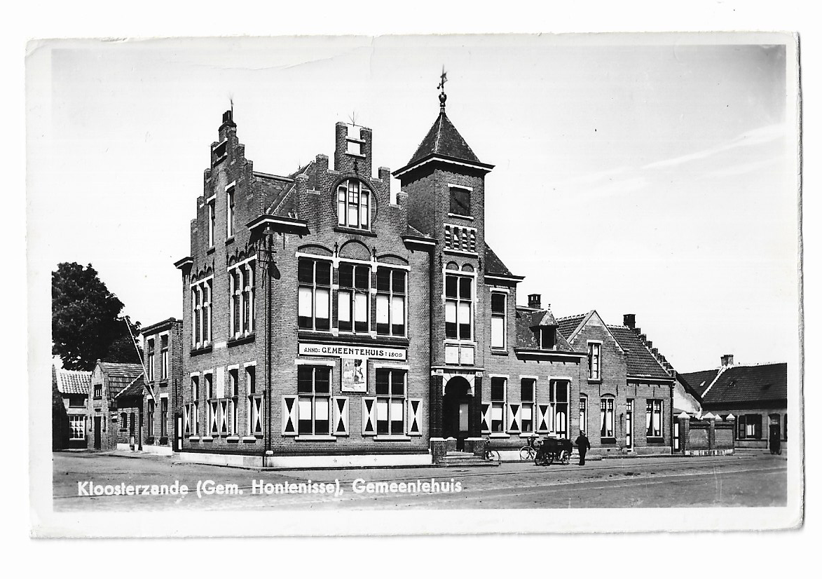 Kloosterzande,(Gem.Hontenisse)Gemeentehuis