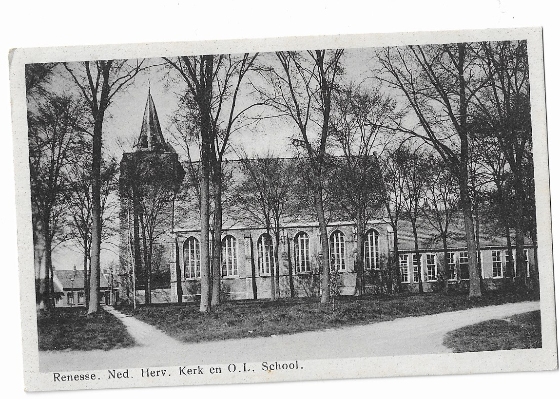 Renesse, Ned.Herv. Kerk en O.L School