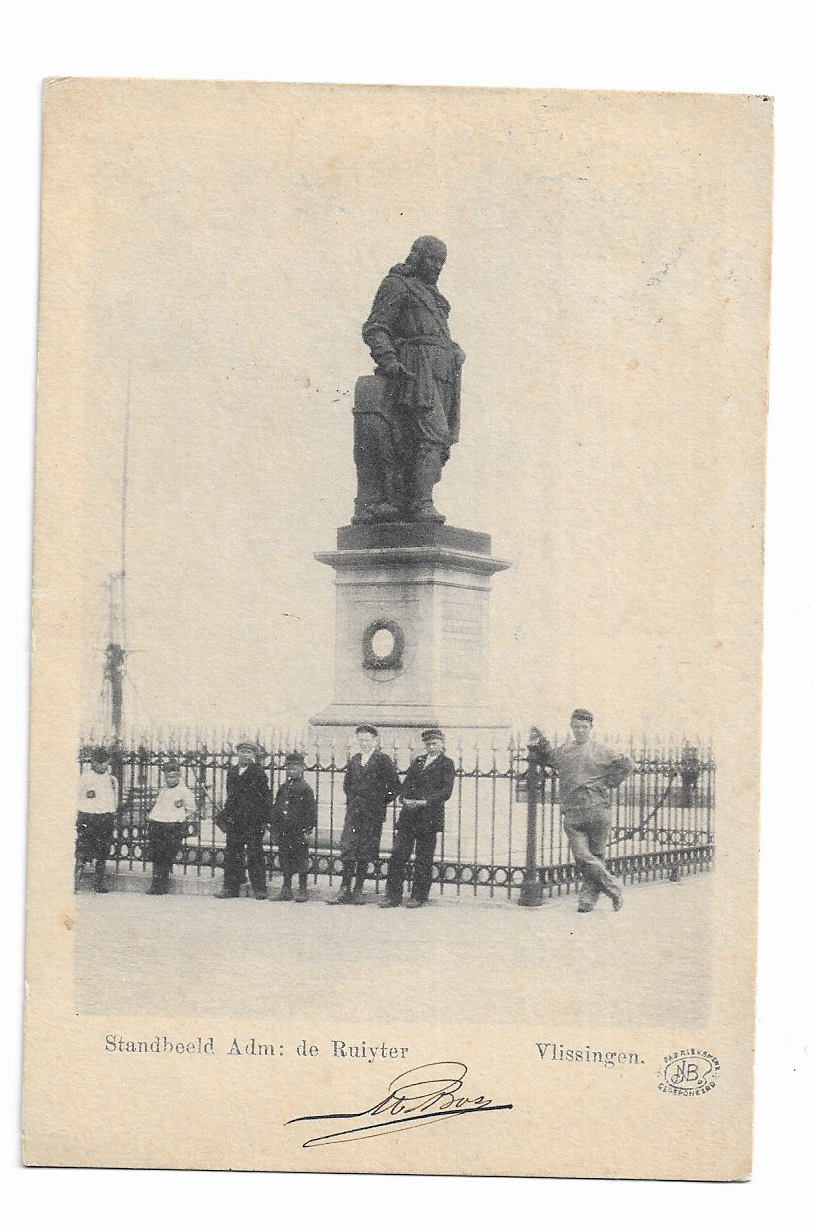 Vlissingen, Standbeeld Adm. de Ruiyter
