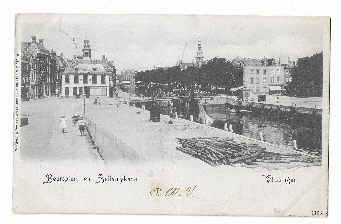 Vlissingen, Beursplein en Bellamykade