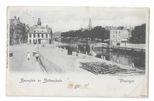 Vlissingen, Beursplein en Bellamykade