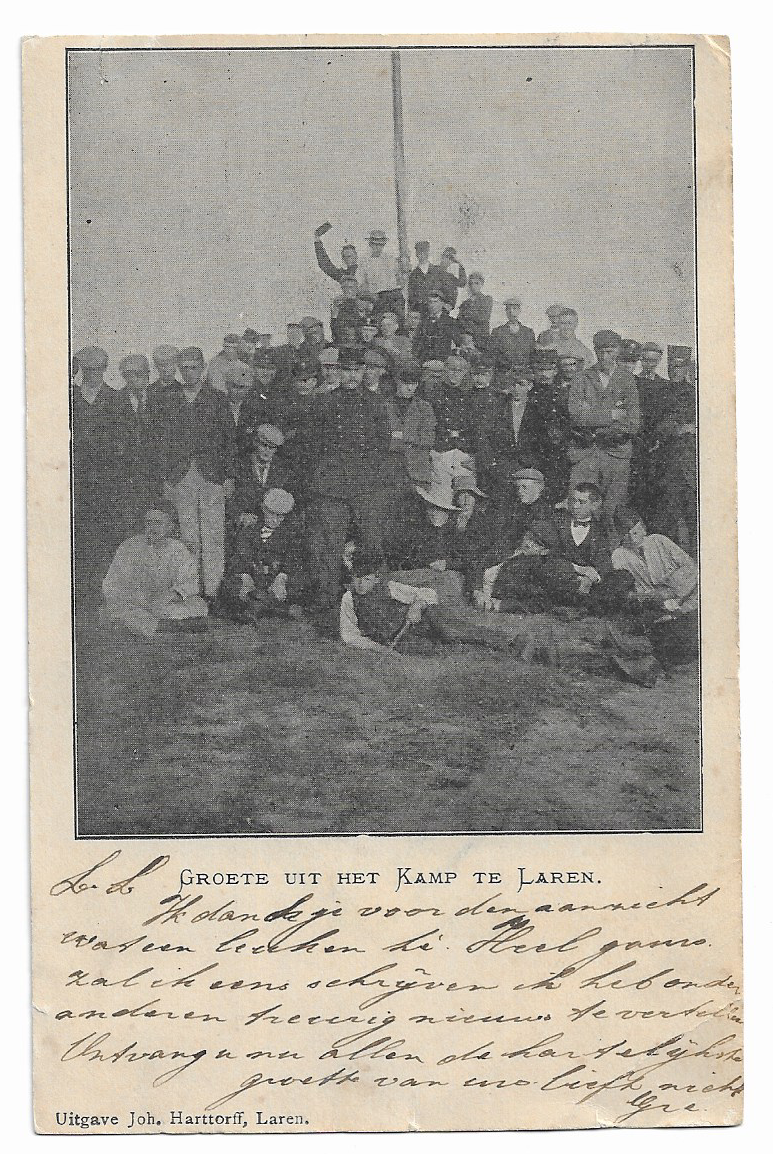 Laren, Groete uit het kamp te