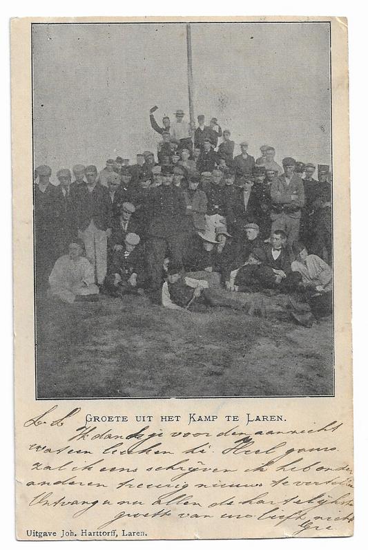 Laren, Groete uit het kamp te