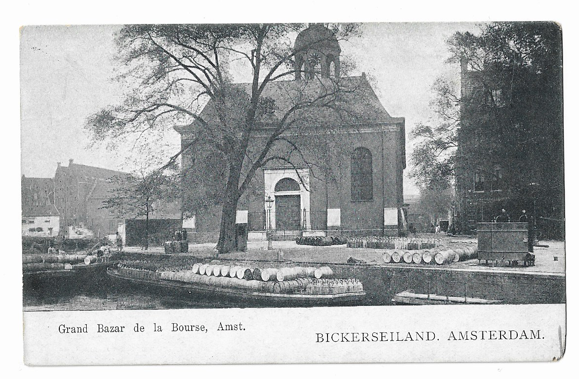 Amsterdam, Bickerseiland(Grand Bazar de la Bourse)