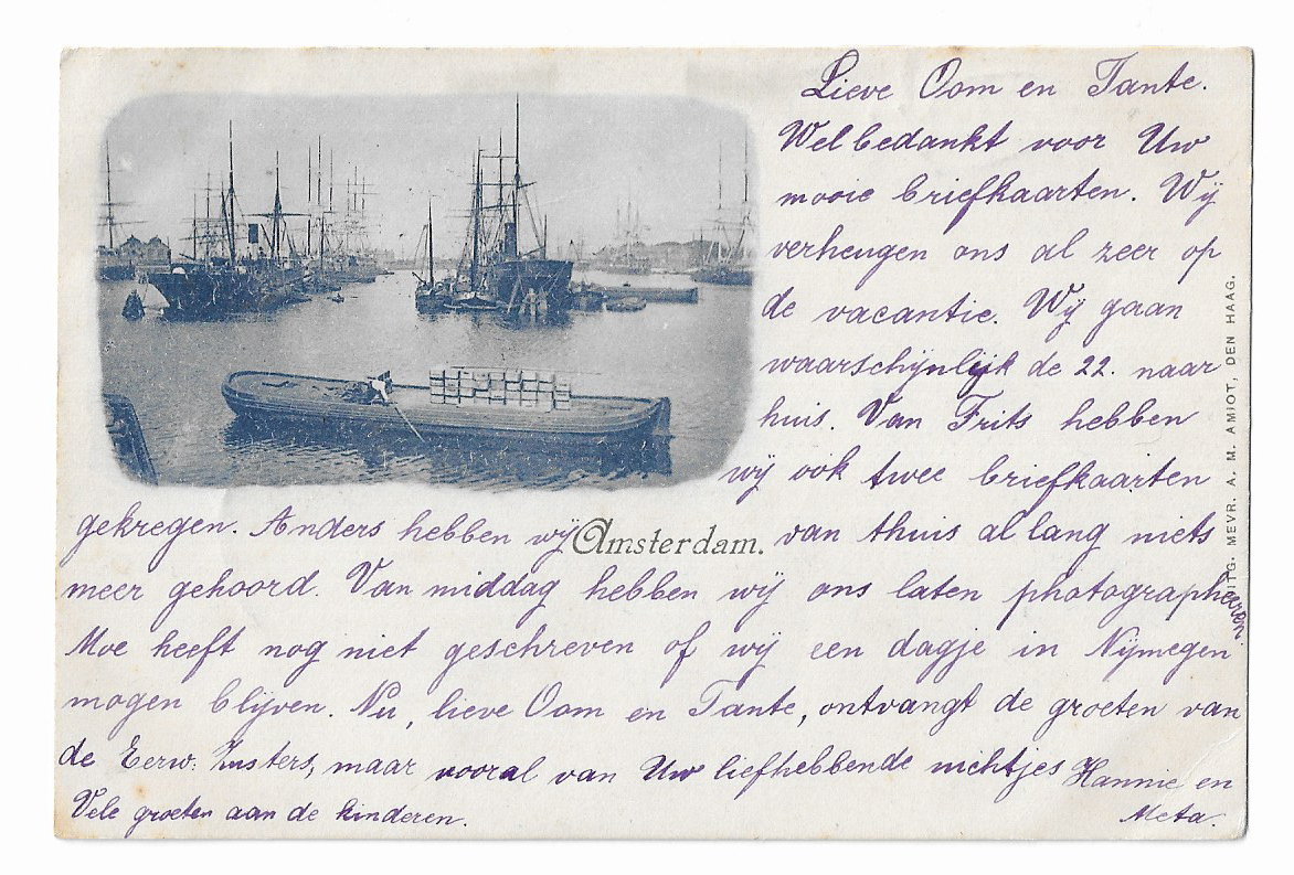 Amsterdam, (havengezicht)