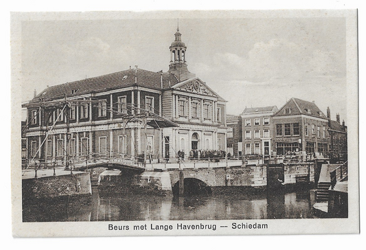 Schiedam, Beurs met Lange Havenbrug