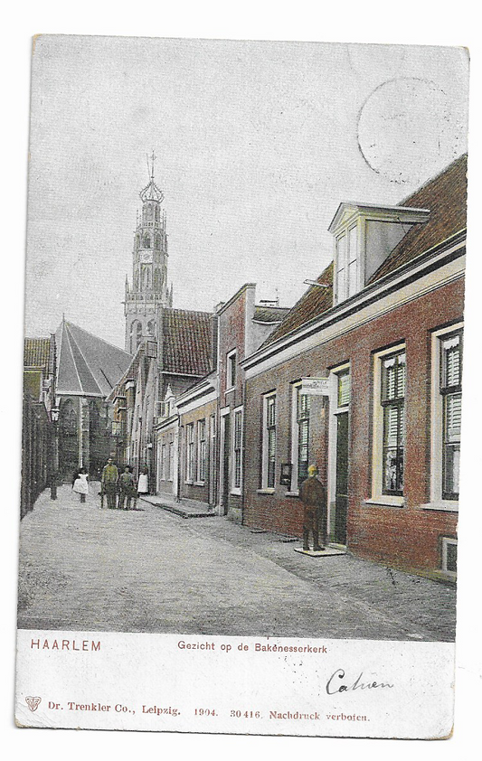 Haarlem, Gezicht op de Bakenesserkerk