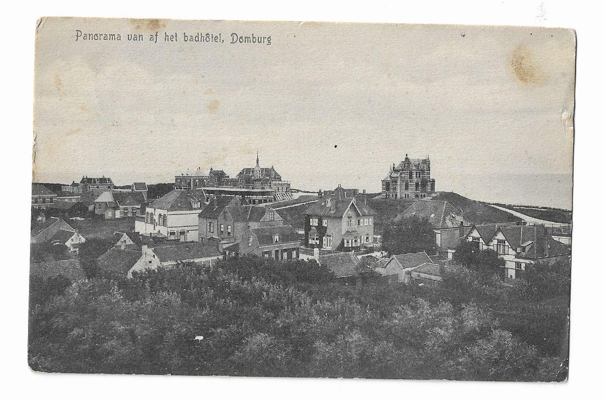Domburg, Panorama van af het badhotel