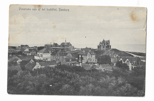 Domburg, Panorama van af het badhotel