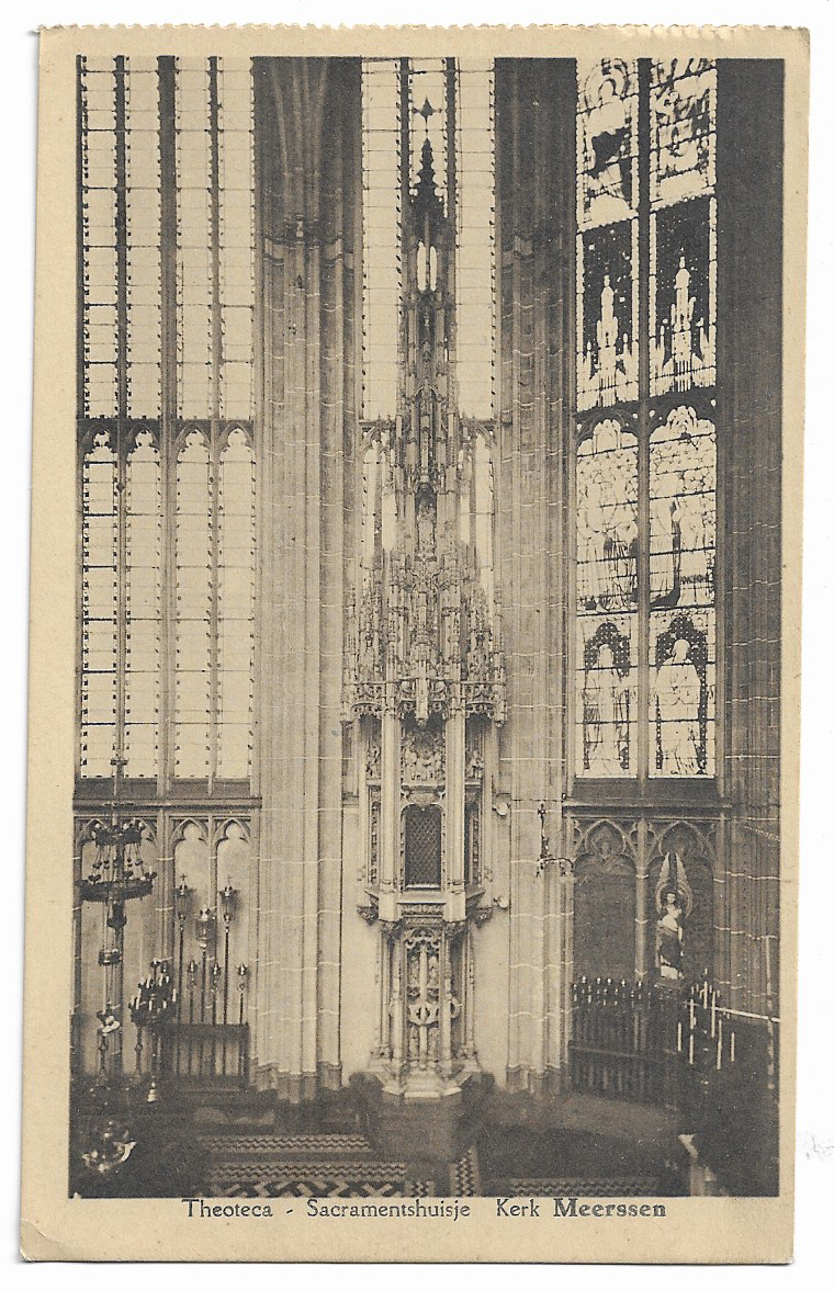 Meerssen Kerk,Theoteca Sacramentshuisje