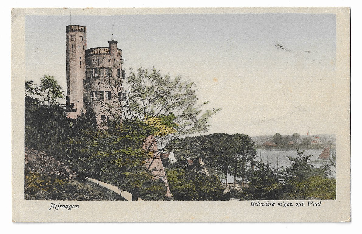 Nijmegen, Belvedere m/gez. o.d Waal