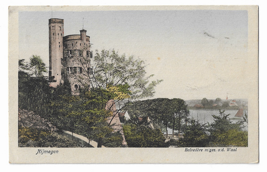 Nijmegen, Belvedere m/gez. o.d Waal