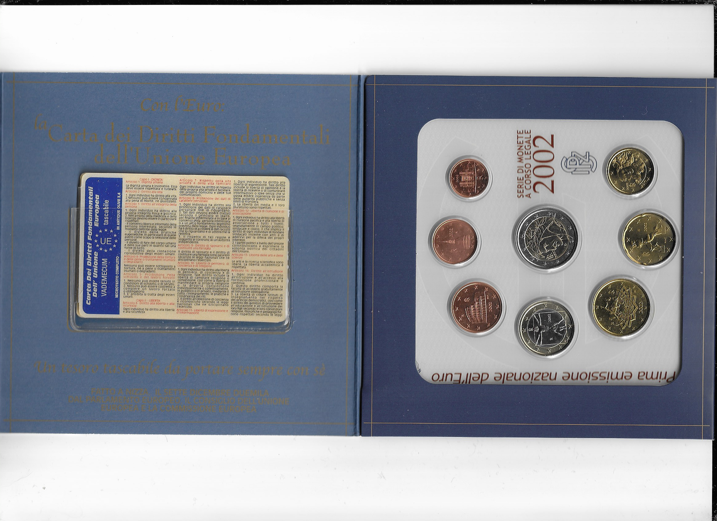 Italie BU set 2002
