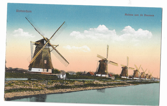 Rotterdam, Molens aan de Boezeen(Guggenheim & Co)