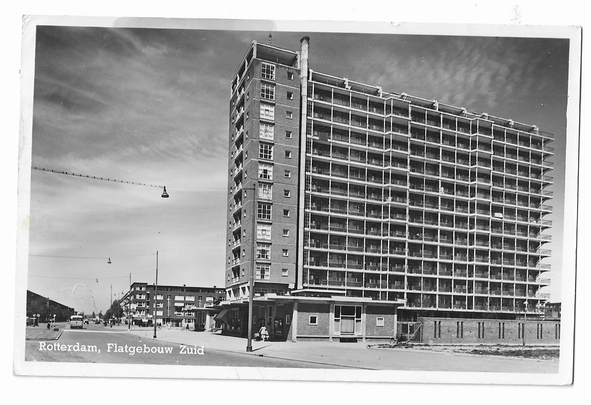 Rotterdam, Flatgebouw Zuid