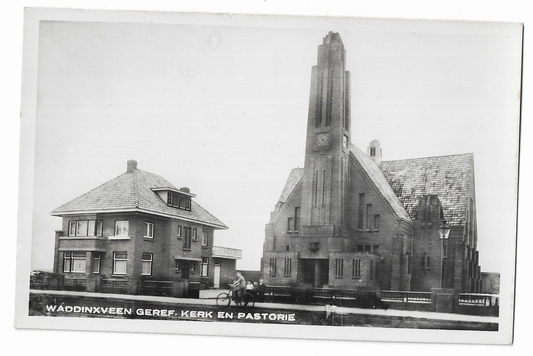 Waddinxveen, Geref. Kerk en Pastorie