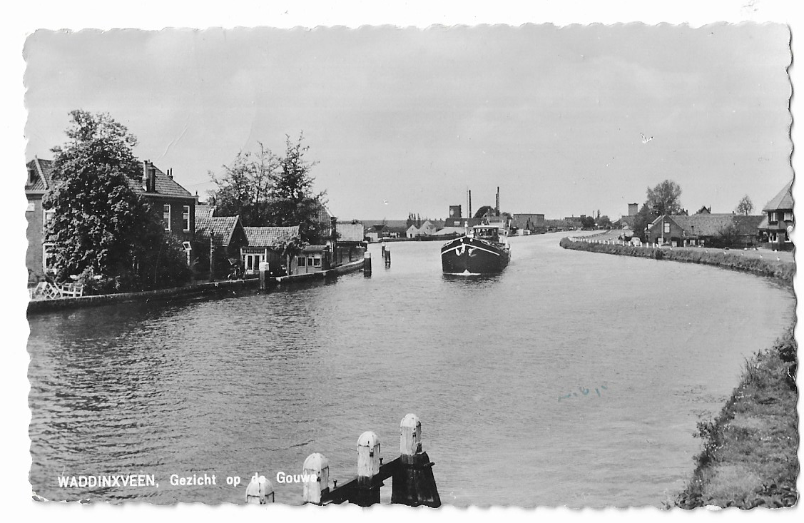 Waddinxveen, Gezicht op de Gouwe