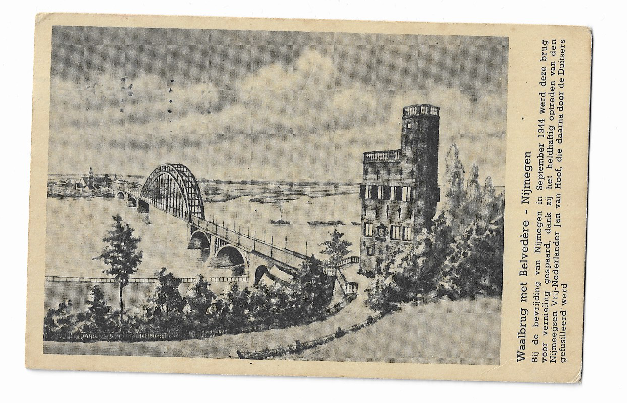 Nijmegen, Waalbrug met Belvedere