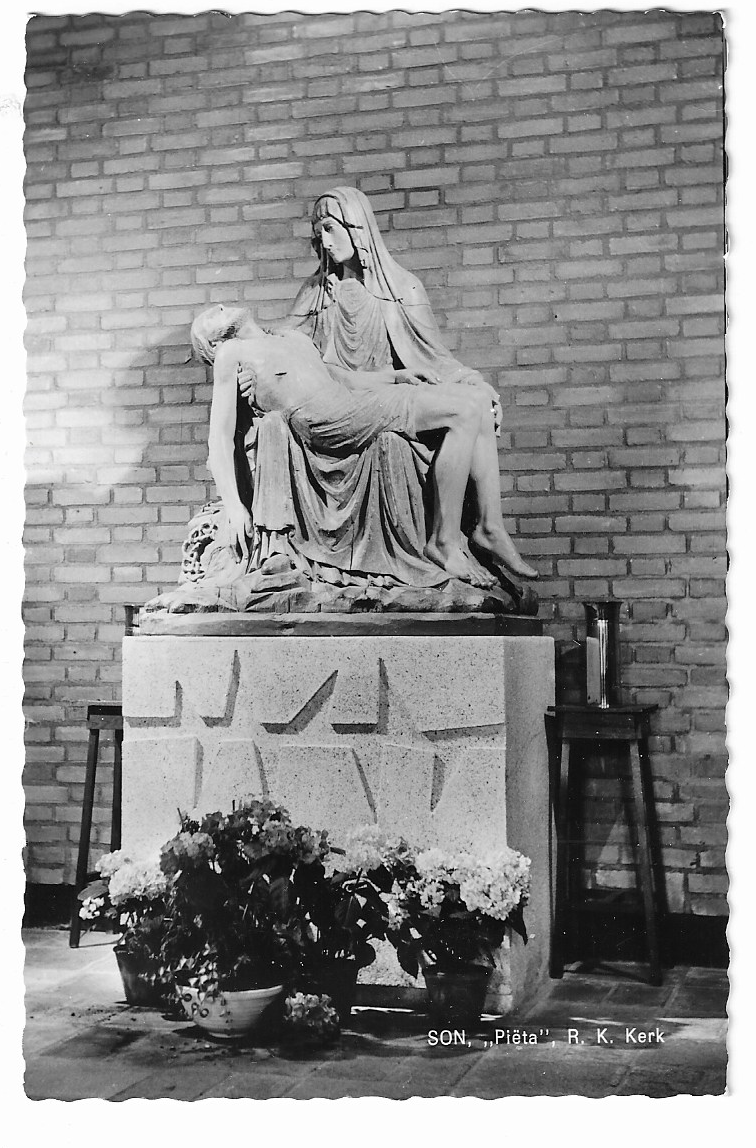 Son, ,,Pieta'' , R. K. Kerk