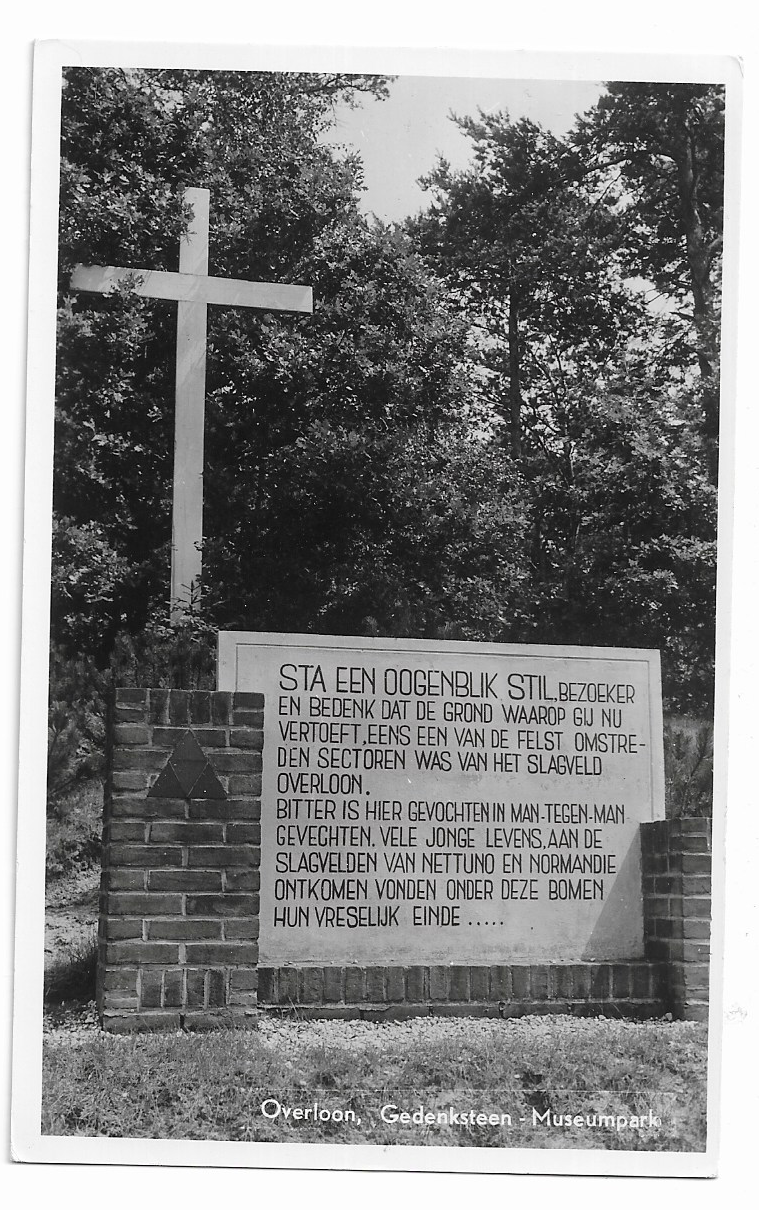 Overloon, Gedenksteen-Museumpark