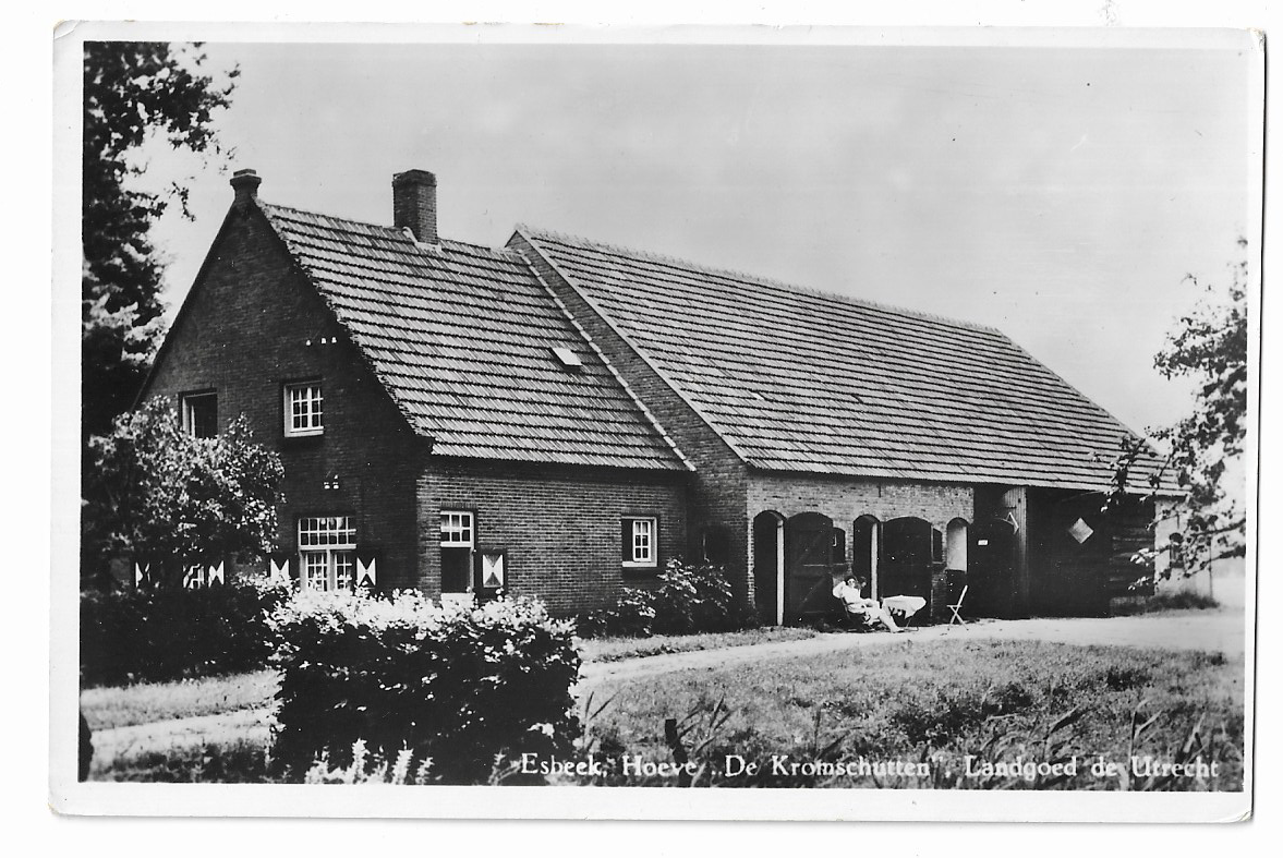Esbeek, Hoeve  ,,De Kromschutten"Landgoed de Utrecht