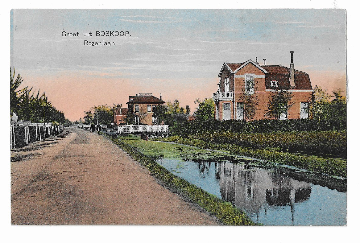 Boskoop, Groet uit Rozenlaan