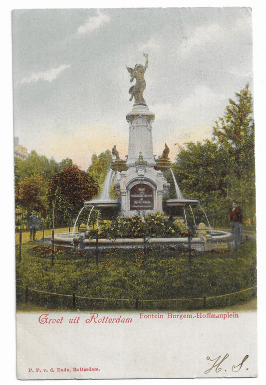 Groet uit Rotterdam, Fontein Burgem.Hoffmanplein