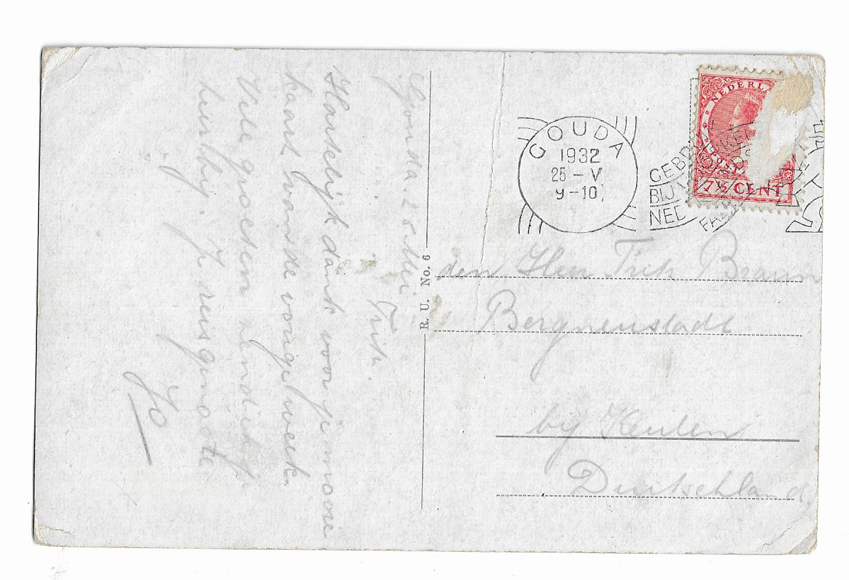 Gouda, Gouwe met Vischbanken